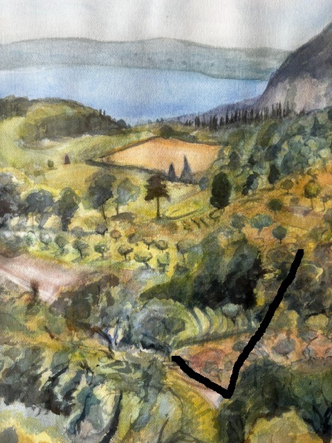 Looking Towards Lake Garda