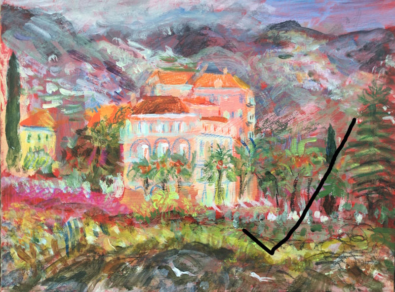 Canary Islands View of Reids Hotel